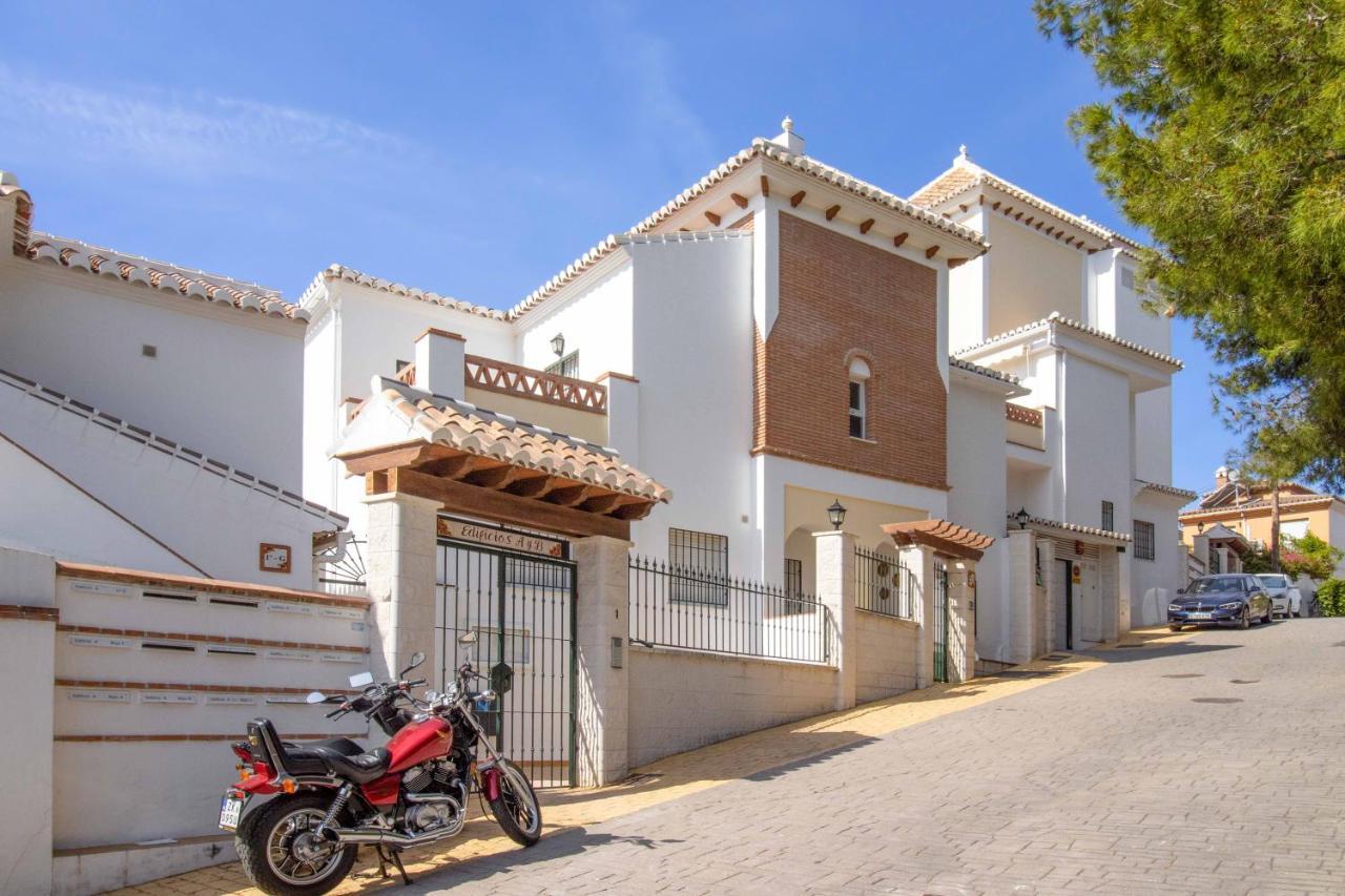 Apt Nerja Chimenea With Ocean View, A/C, & Fiber Exterior photo