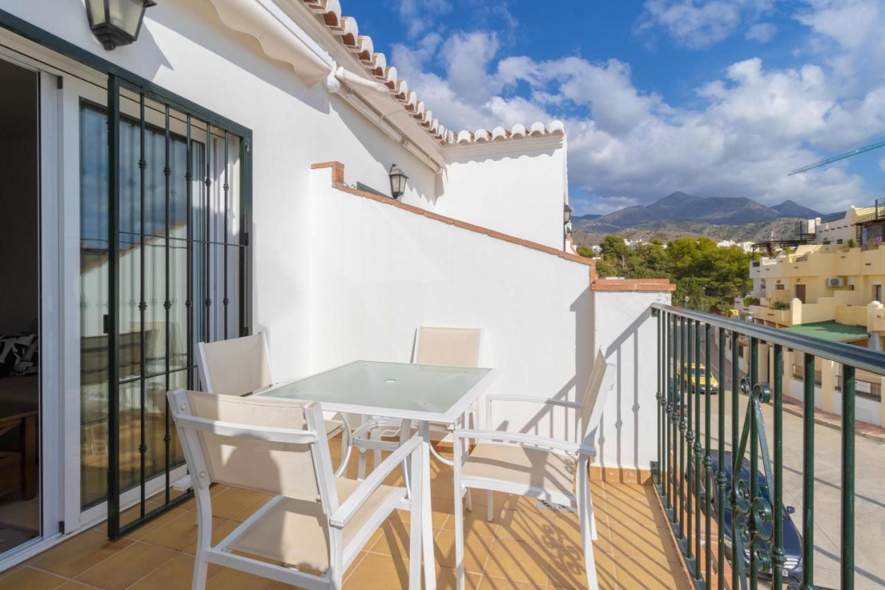 Apt Nerja Chimenea With Ocean View, A/C, & Fiber Exterior photo